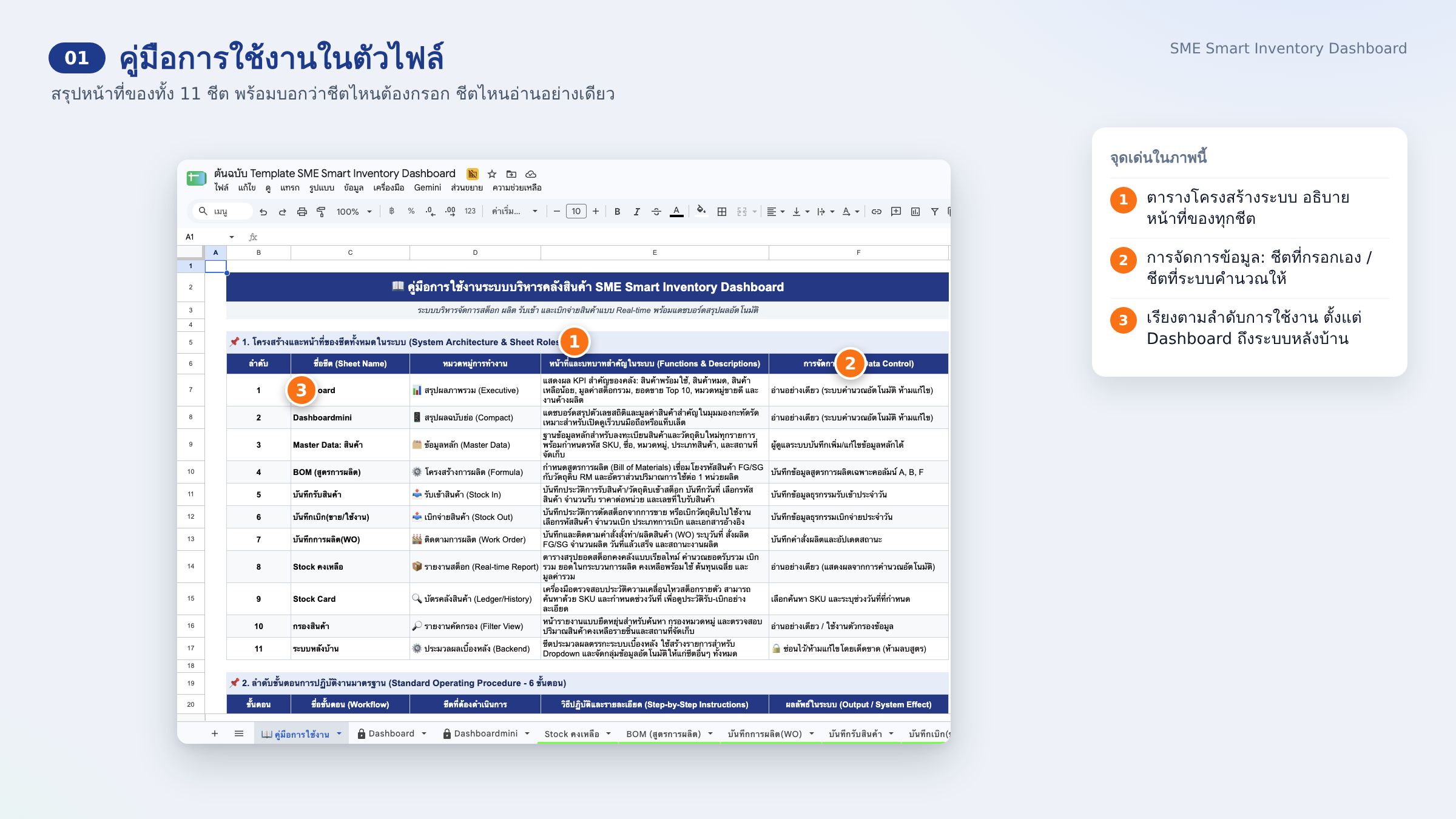 01 · คู่มือการใช้งานในตัวไฟล์